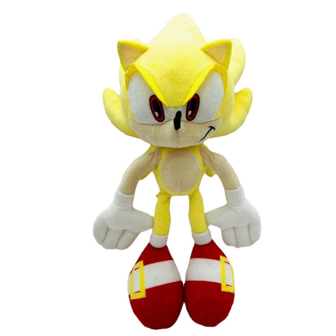 Cross-border best-selling Sonic plush toy Cross-border best-selling Q version Sonic backpack sonic Chat Tails