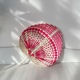 New bamboo fan-pink 30x38cm