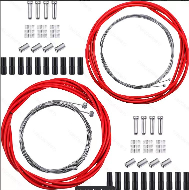 Bicycle folding bicycle transmission line brake line set Mountain Road line pipe line core inner line brake line accessories