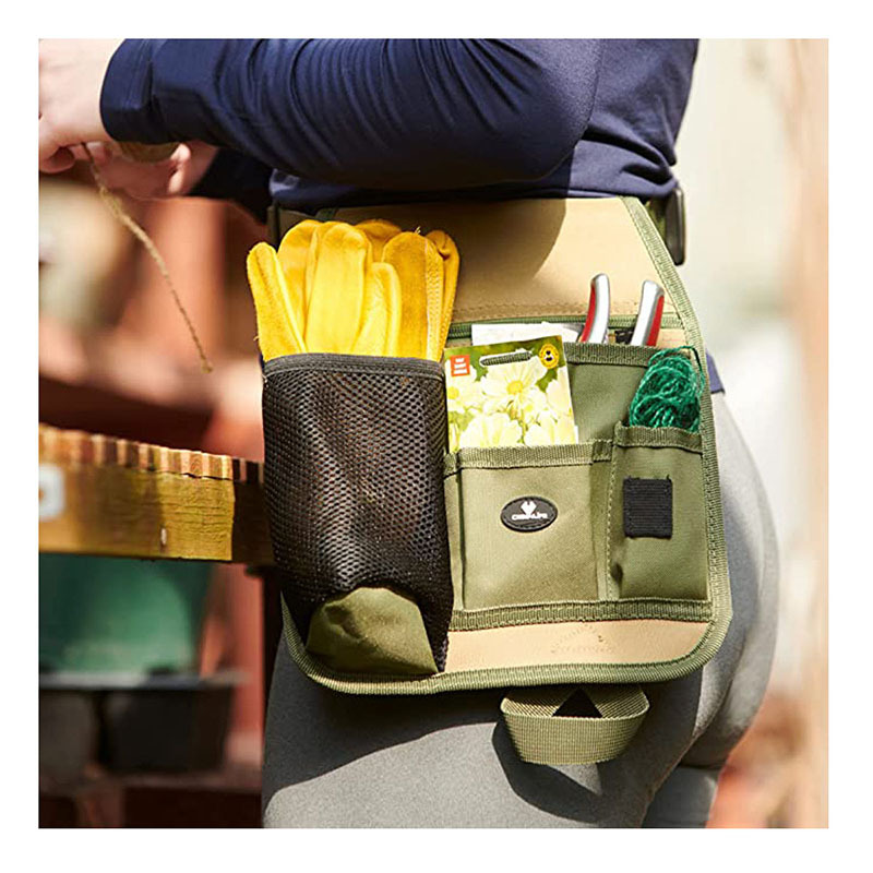 New Outdoor Multi-Pocket Waist Bag Large Capacity Oversized Work Snap Running Bag Portable Outdoor Apron