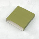 Matcha paper cover (paper cover can be customized LOGO);7x7x2cm