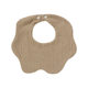 Solid color baby saliva towel Class A pure cotton 6-layer gauze 360 degree children's saliva pocket baby bib absorbent bib