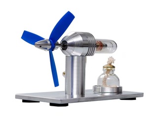 Stirling engine generator steam engine physics experiment science science production invention toy model