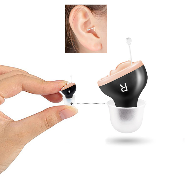 Portable hearing aid HearingAid invisible in-ear type CICC hearing aid earphone sound amplifier wholesale