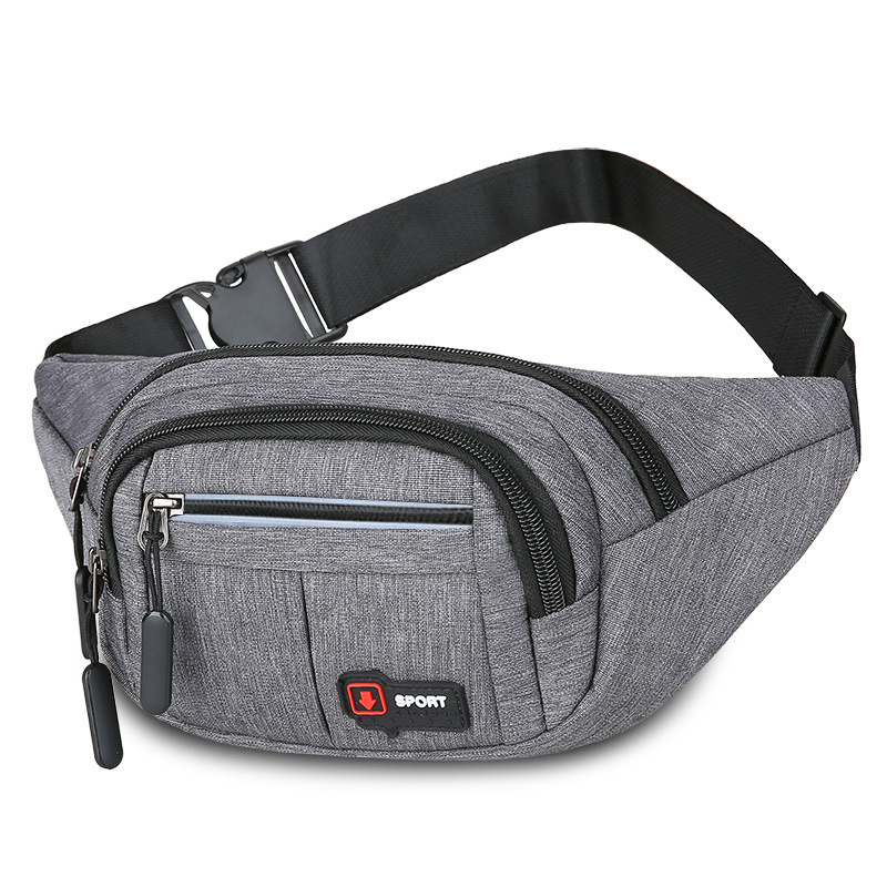 Sports Outdoor Multifunctional Waterproof Pocket for Men and Women Large Capacity Cash Collection Business Site Work Mobile Phone Bag