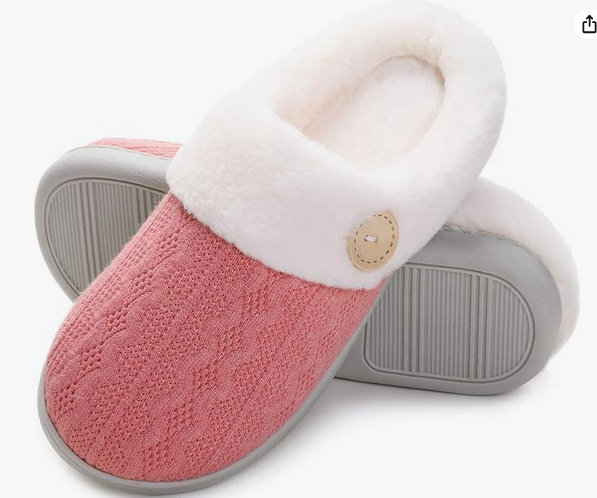 Home cross-border cotton slippers moon shoes cotton slippers European and American size wool slippers single memory cotton Amazon