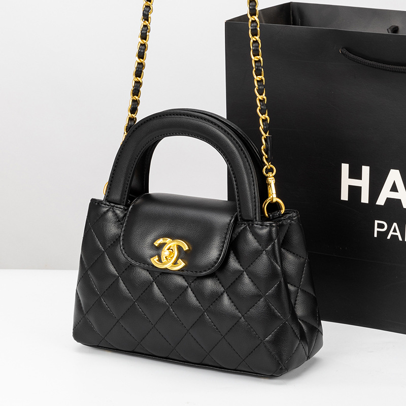 Chanel style handbag bag for women 2023 new fashion rhombus chain bag high-grade texture niche shoulder messenger bag
