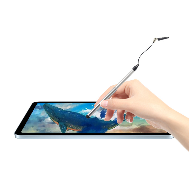 Thin rod telescopic touch pen export key capacitive pen mobile phone handwriting slender touch pen copper tube