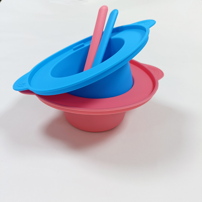 Factory direct silicone mask bowl Beauty Hair removal bowl high temperature melting wax bowl silicone bowl