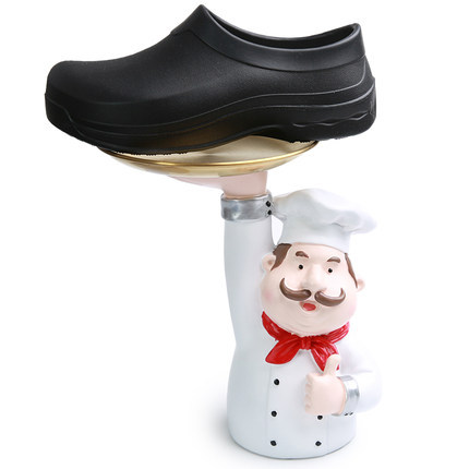 Chef Shoes Anti-slip Shoes Waterproof Canteen Oil-proof Shoes Food Factory Electronics Factory Clean Shoes Work Shoes Comfortable with Insoles