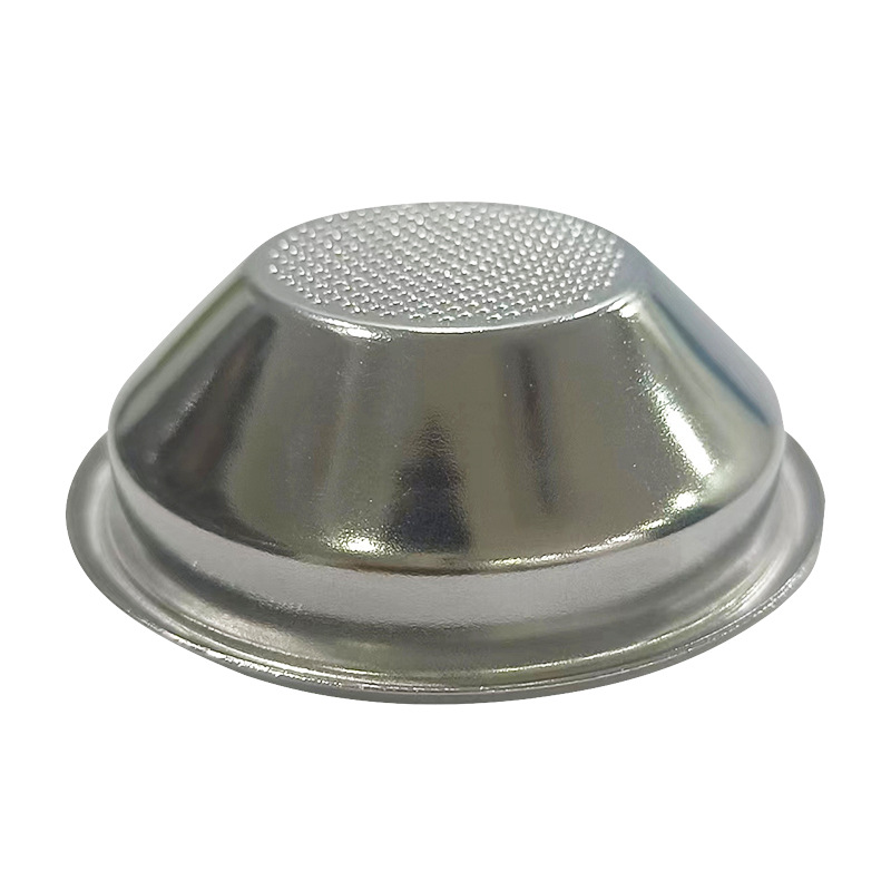 Factory wholesale porous American 54 single stainless steel powder bowl high pressure coffee machine accessories in stock quick hair