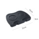 Large double hole Black