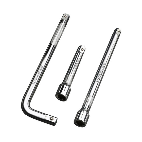Tuosen Hardware Tool Socket Wrench Bend Rod Extension Rod Manual 10-inch Sliding Rod Lengthened Large Flying Sleeve Link