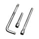 Tuosen Hardware Tool Socket Wrench Bend Rod Extension Rod Manual 10-inch Sliding Rod Lengthened Large Flying Sleeve Link