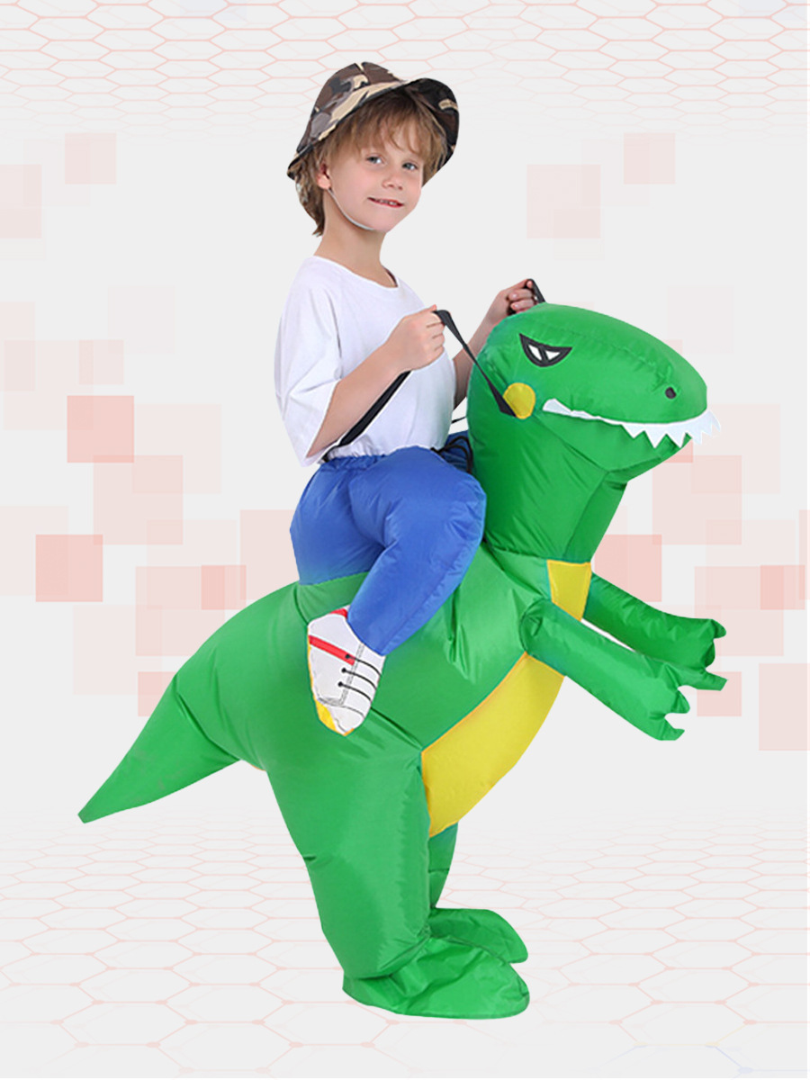 Christmas New Year's Day party Annual Meeting Halloween kindergarten performance costume dinosaur inflatable clothes children's riding doll