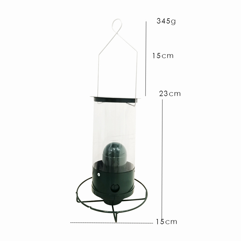 Independent Station New Product Rotatable Anti-squirrel Non-electric Bird Feeder Metal Iron Feeder