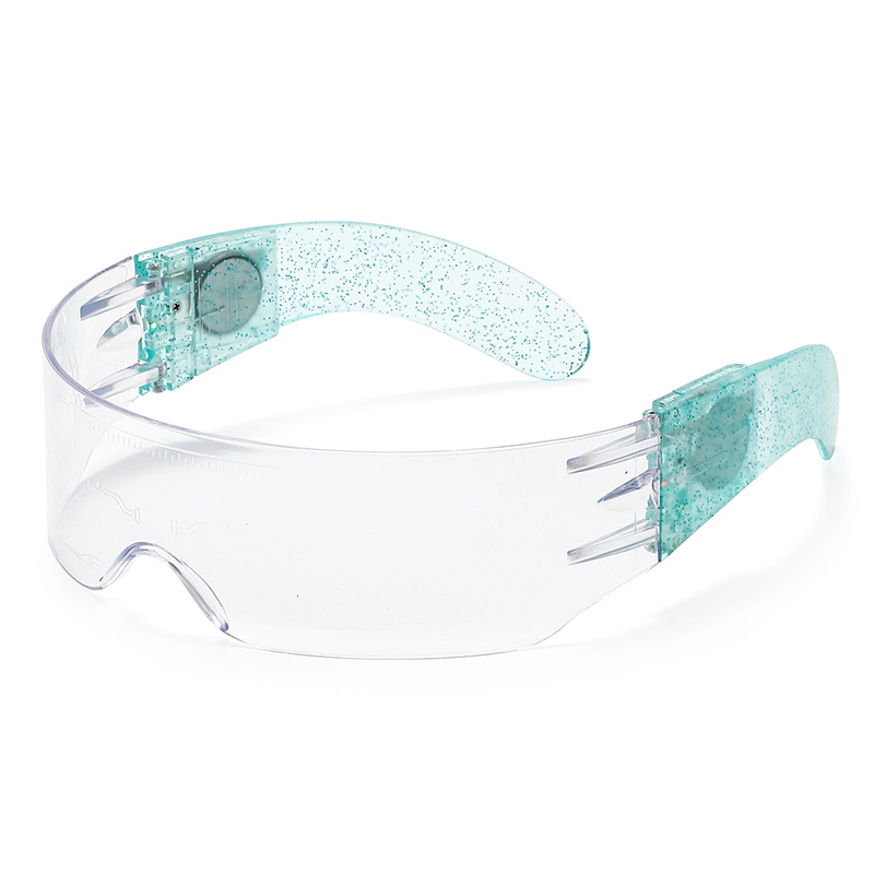 The Second Generation Colorful LED Glasses Birthday Party Bar Music Festival Christmas Technology Sci-fi Mirror