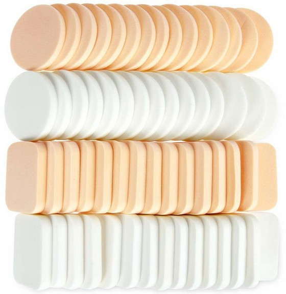 Special batch powder puff powder cake makeup box accessories studio makeup special powder puff 55*7 wet and dry