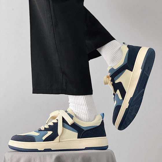 Canvas Shoes Men's Shoes 2023 Shoes Trendy All-match Trendy Shoes Breathable Student Sneakers Korean Style Winter Cloth Shoes Casual Shoes