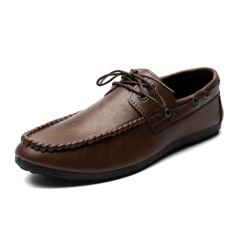 Lightweight Waterproof 2024 Men's Lefu Shoes Men's New Style Spiritual Men's Business Breathable Casual Summer