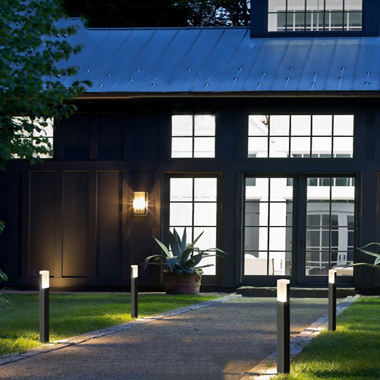 Outdoor waterproof led courtyard induction lawn Light Garden Villa decorative light garden lighting plug landscape light