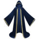 Halloween performance godfather of death cosplay cloak 4 color printed gold velvet cloak factory spot