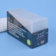 (White light coated) 100 card holder carton plastic package