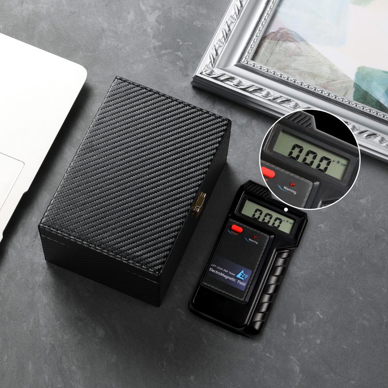 Foreign trade new popular GPS/NFC signal blocking anti-theft box carbon fiber car key shielding box RFID cover