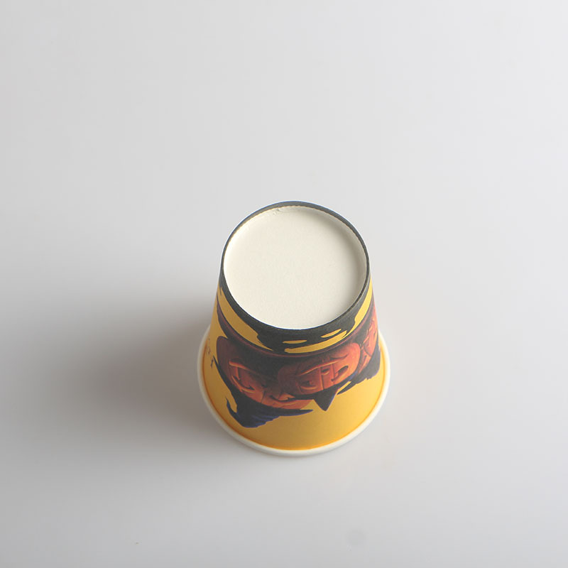 Halloween party supplies disposable paper tableware holiday party party party party party Ghost Festival paper cup wholesale