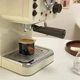 Creative wooden handle small milk cup glass small milk pot sauce saucer wooden handle milk pot mini seasoning dip dish coffee measuring cup