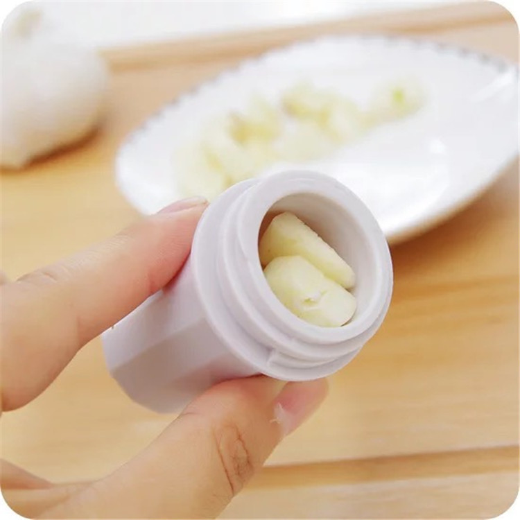 Factory supply kitchen garlic press quick garlic press plastic garlic tool convenient household garlic