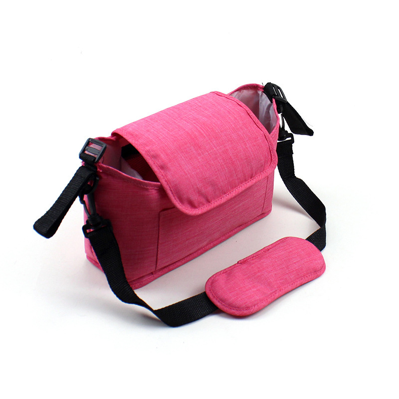 Stroller Bag Multifunctional Baby Carriage Hanging Bag Storage Bag Bottle Water Cup Bag Baby Stroller Hanging Bag Cross Border