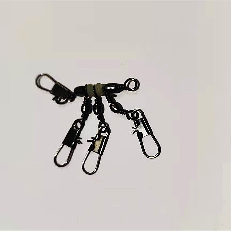 Model swivel connector Japanese-style new three-pronged B- type pin connector sea fishing accessories fishing supplies