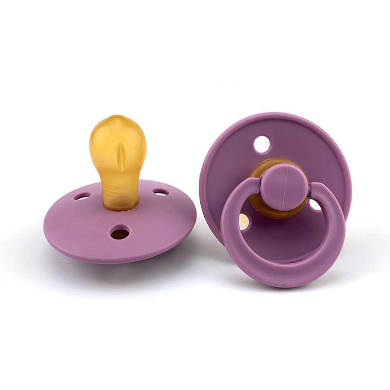 Natural Latex Pacifier super soft newborn baby pacifier simulation breast milk rubber baby pacifier