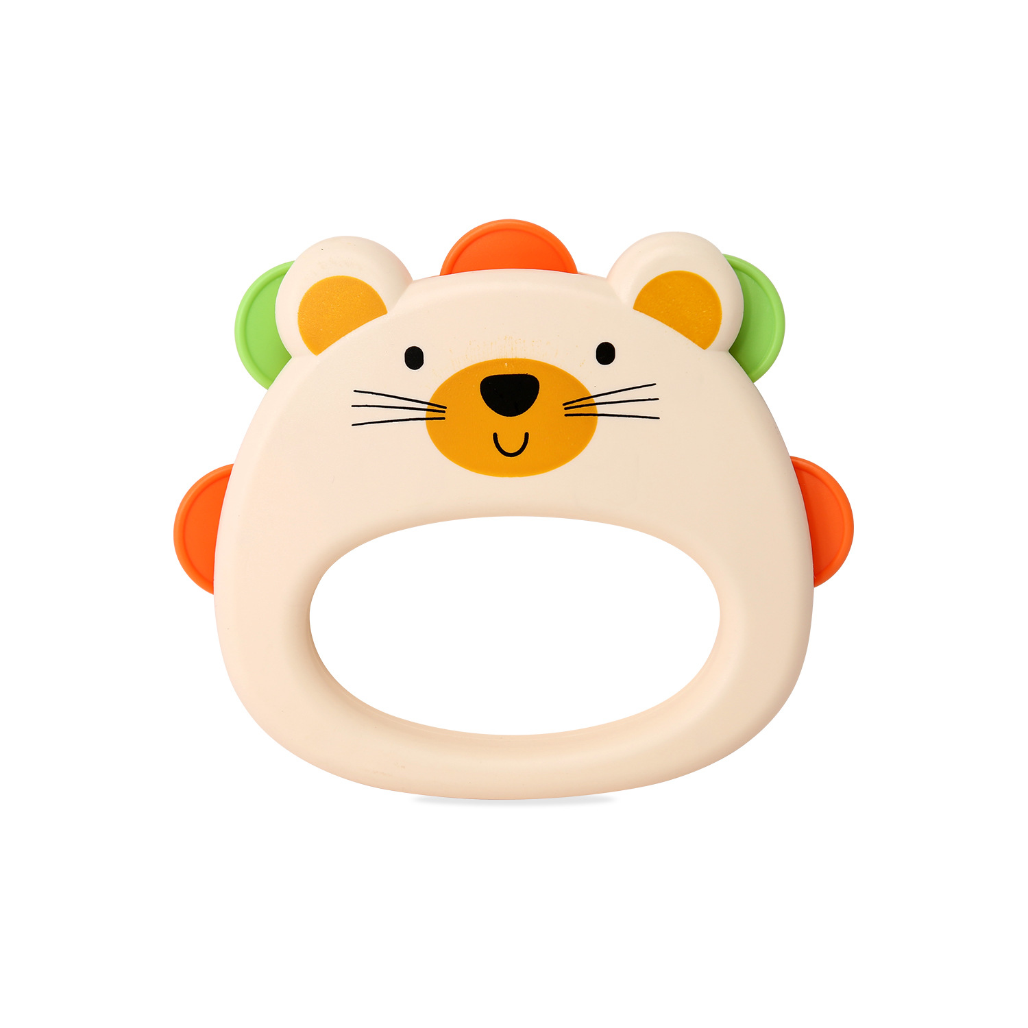 Baby Rattle can bite molar teether baby puzzle catch grip training toy baby teether rattle suit
