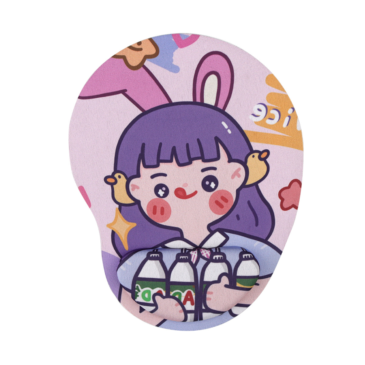 Factory sales EVA E01 wrist foam mouse pad game computer office desk pad cross-border mouse pad