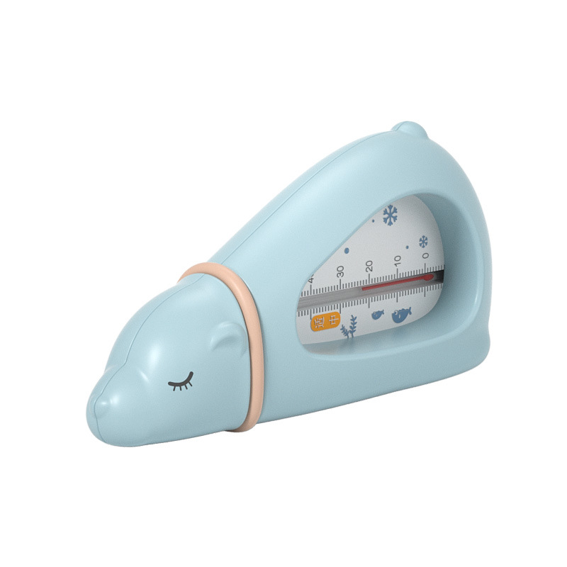 Baby Bath Water Thermometer Newborn Baby Bath Thermometer Newborn Children Water Temperature Meter Polar Bear Water Temperature Card