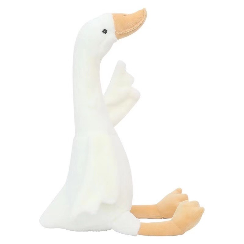 Big White Goose Doll Duck Plush Stall Toy Doll Children's Pleasure Doll Female Birthday Gift Photography Props