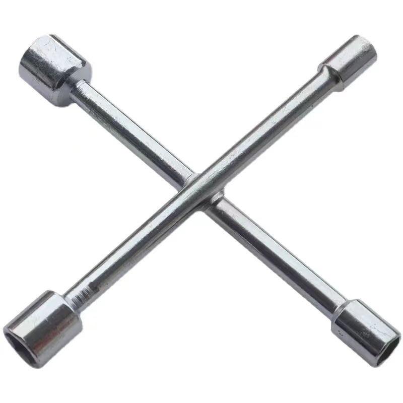 Mini Portable Cross Wrench Triple Wrench Herringbone Hexagon Socket Tire Wrench Multifunctional Triangle Wrench