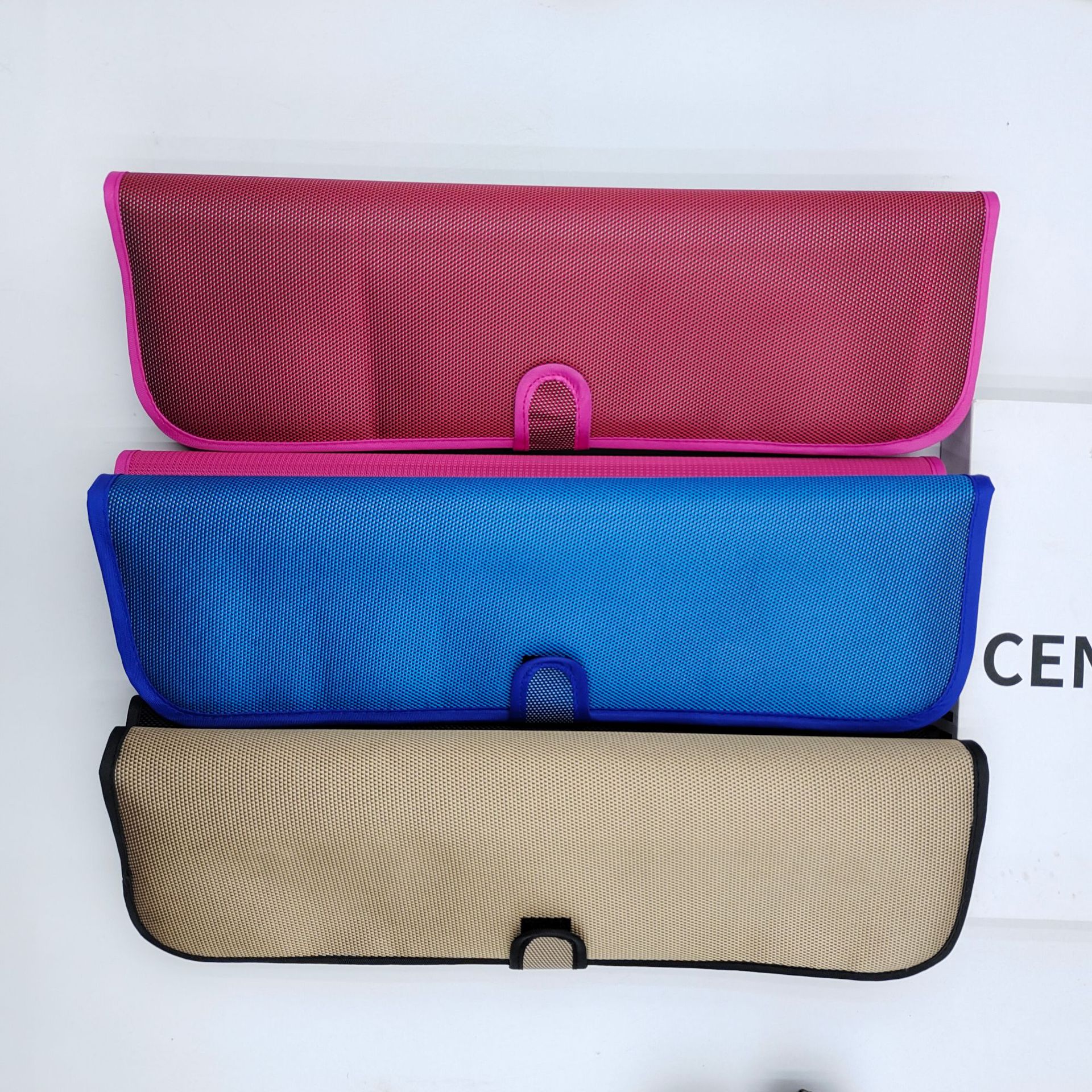 In stock straight hair curler anti-scald bag hair straightener high temperature resistant anti-scald storage bag electric comb folding storage bag