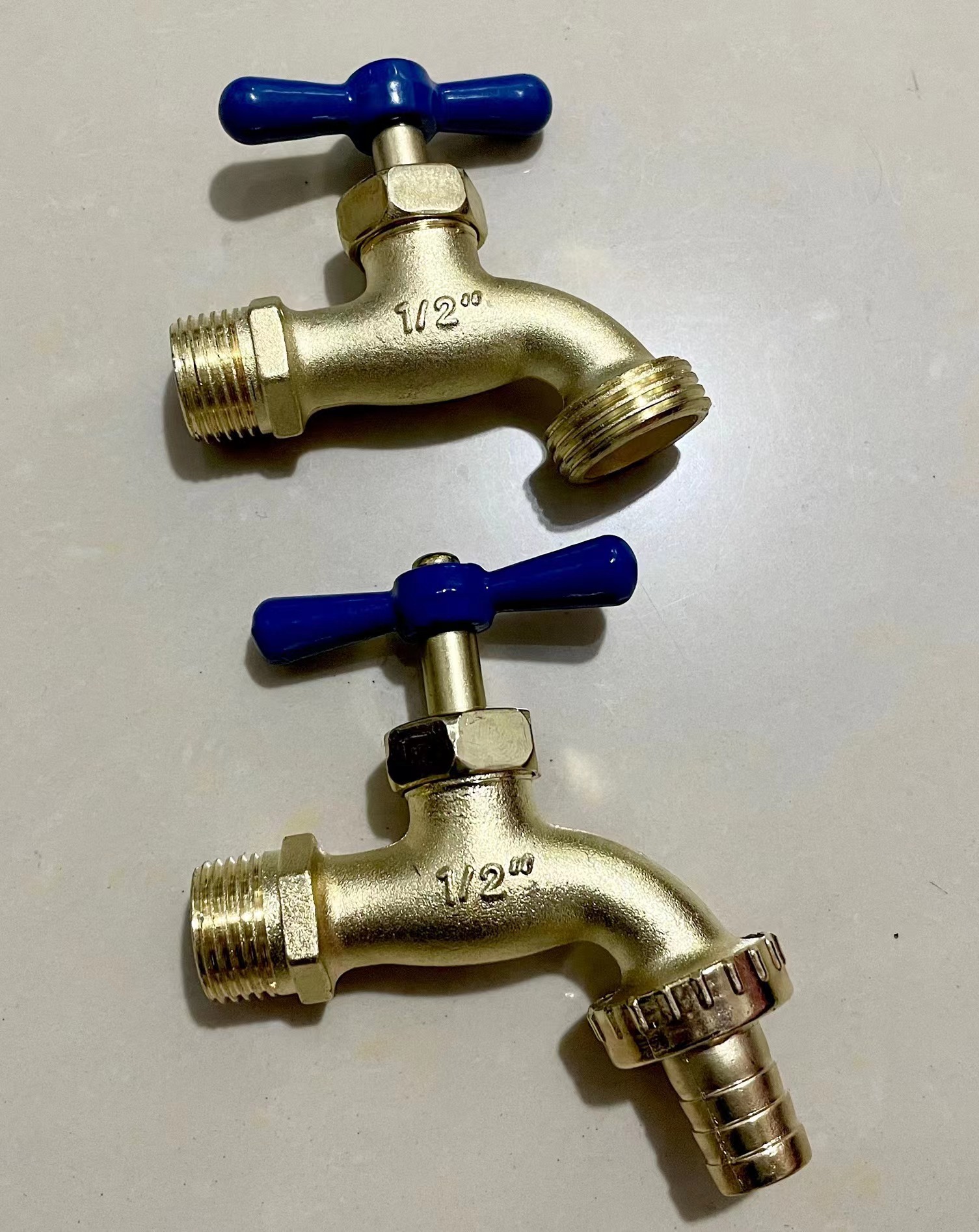 [Foreign Trade Special Supply] Zinc Alloy Slow Water Nozzle 4 Points Garden Faucet 1/2*3/4 Can Bring Water Nozzle
