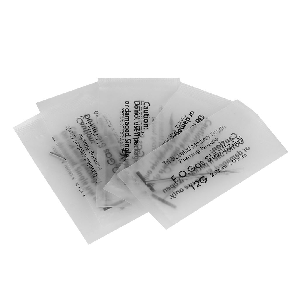 Cross-border sterile puncture needle nasal nail lip nail puncture tool disinfection bag disposable sterilization puncture needle