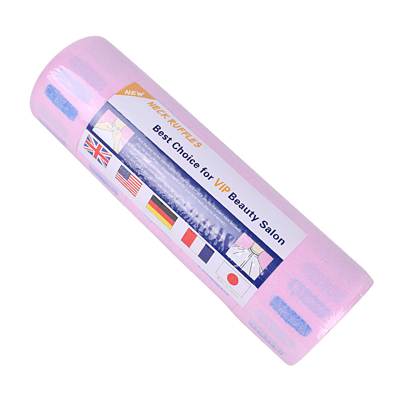 Neck protection paper color neck paper hairdressing paper bag turban disposable waterproof shatter-proof hair barber paper cross-border perm paper