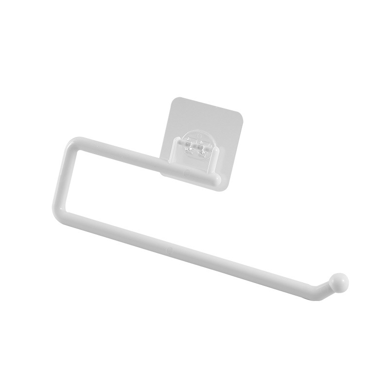 Punch-free Kitchen Special Tissue Holder Roll Paper Holder Hanger Preservation Film Storage Rack Toilet Paper Hook Rag Holder