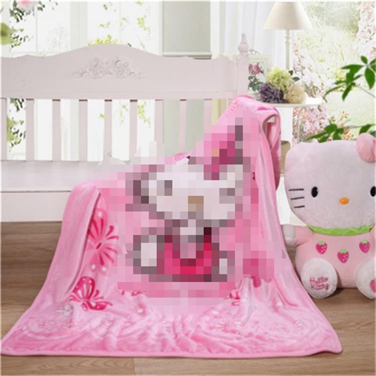 Cross-border explosions cartoon children's small blanket coral fleece blanket flannel blanket infant air conditioning blanket wholesale