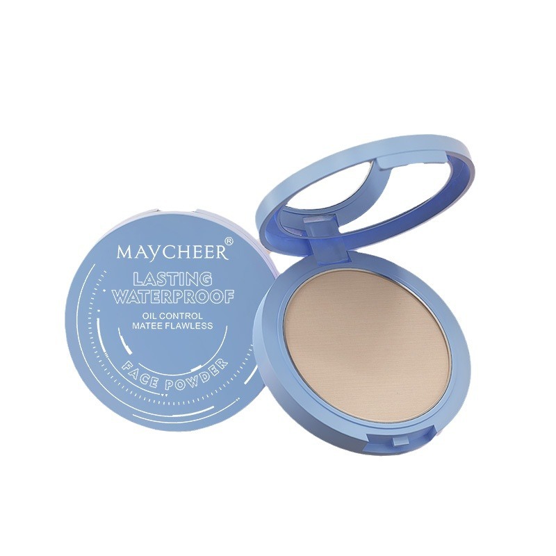 MAYCHEER meixier silky matte soft light cross-border powder cake OIL CONTRPL MATEE FLAWLESS