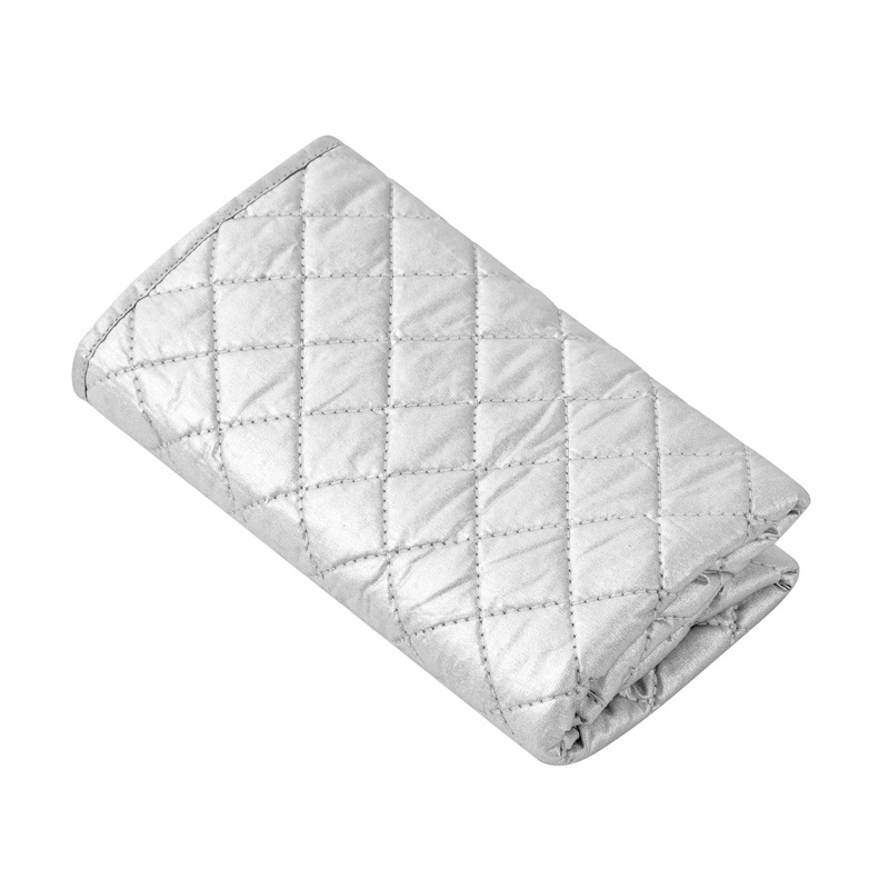 Factory Direct Supply Household Foldable Portable Heat Insulation High Temperature Resistant Ironing Pad Cotton Silver Ironing Pad
