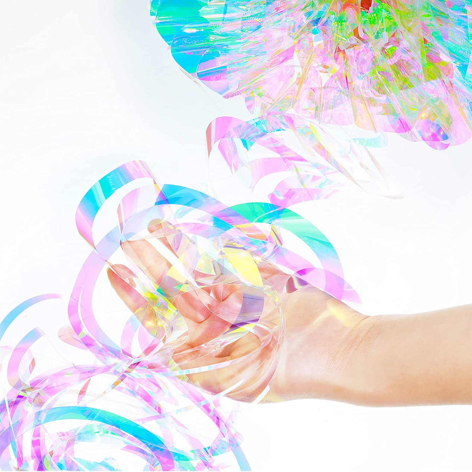Jellyfish Honeycomb Hanging Ornament Marine Theme Mermaid Hanging Rainbow Spiral Decoration Birthday Party Wedding Arrangement