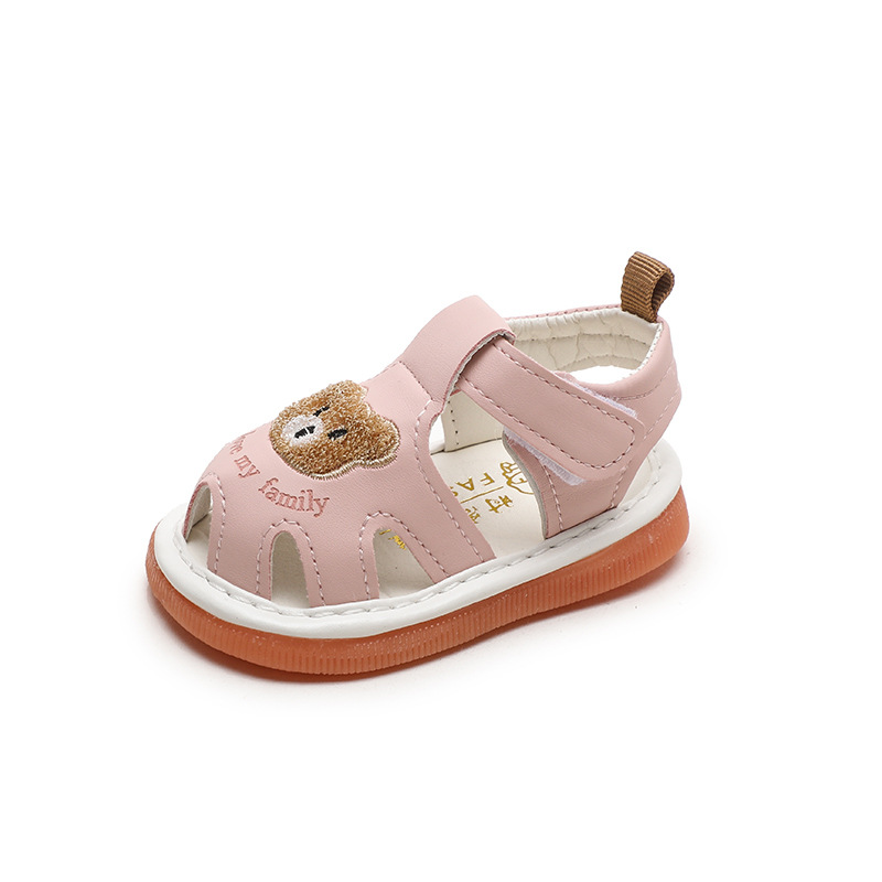 baby toddler shoes boys and girls Baotou soft sole call shoes 0-2 years old non-slip shoes