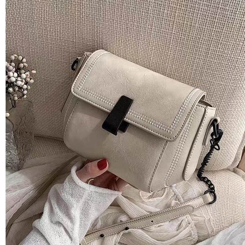 Bag women's bag 2023 new fashion trend Joker Korean style shoulder messenger bag small square bag wholesale